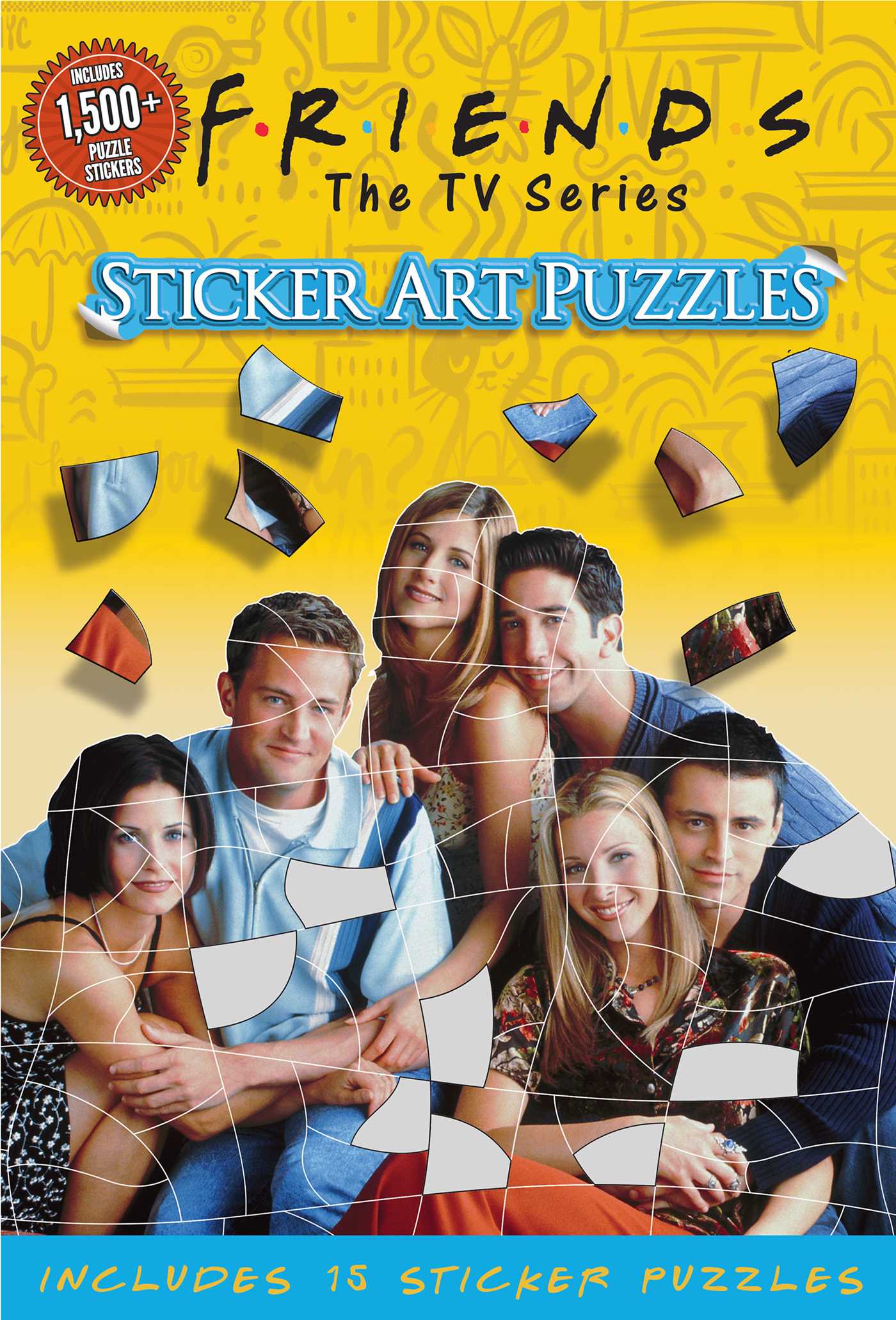 Friends Sticker Art Puzzles (Paperback)
