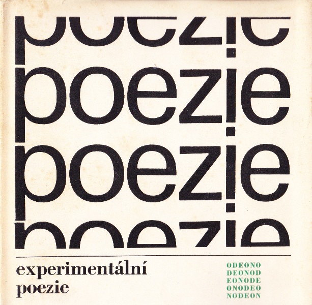 Experimentální poezie (Hardcover)