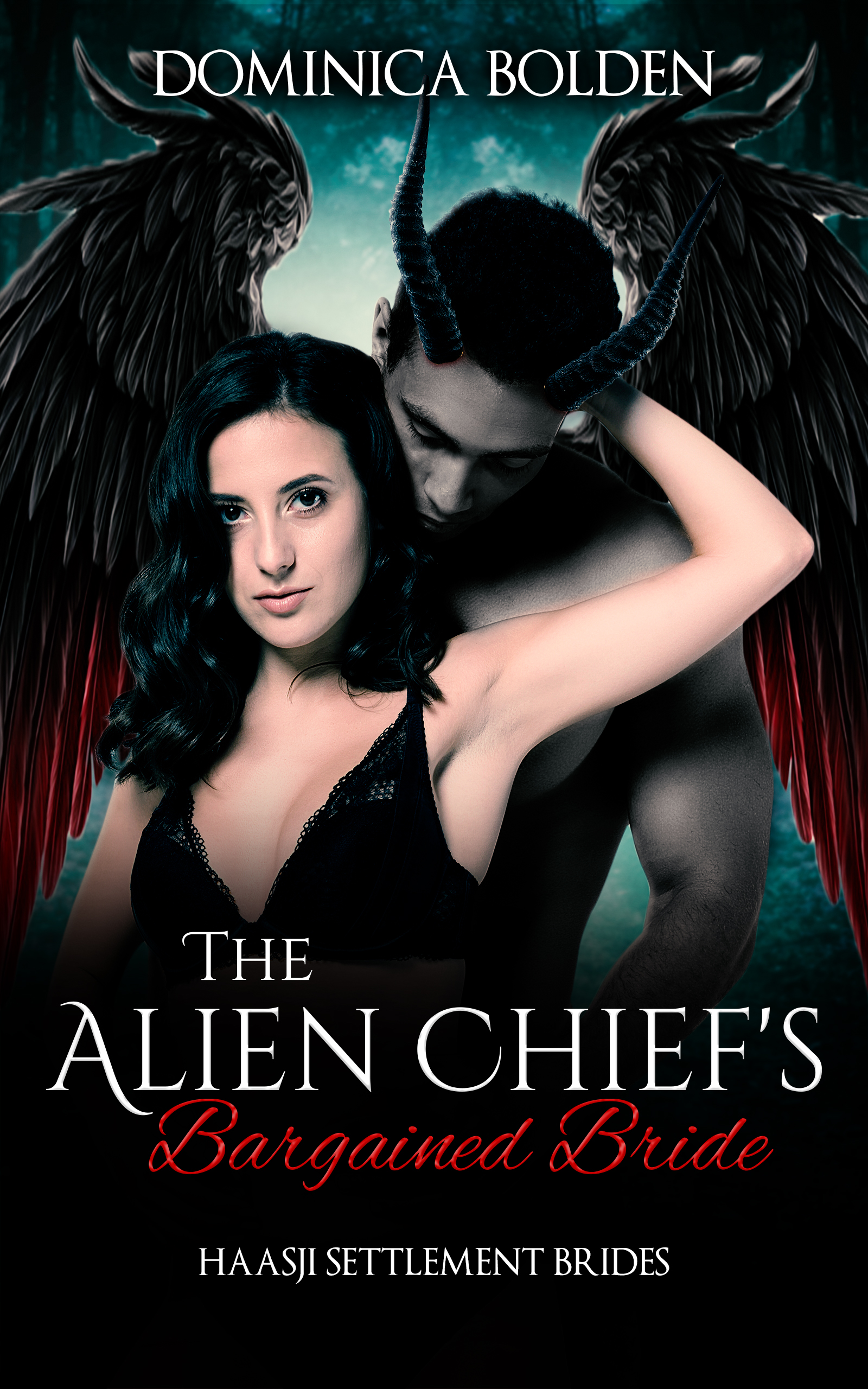 The Alien Chief's Bargained Bride (Haasji Settlement Brides, #1)