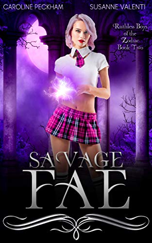 Portada de Savage Fae, de Caroline Peckham