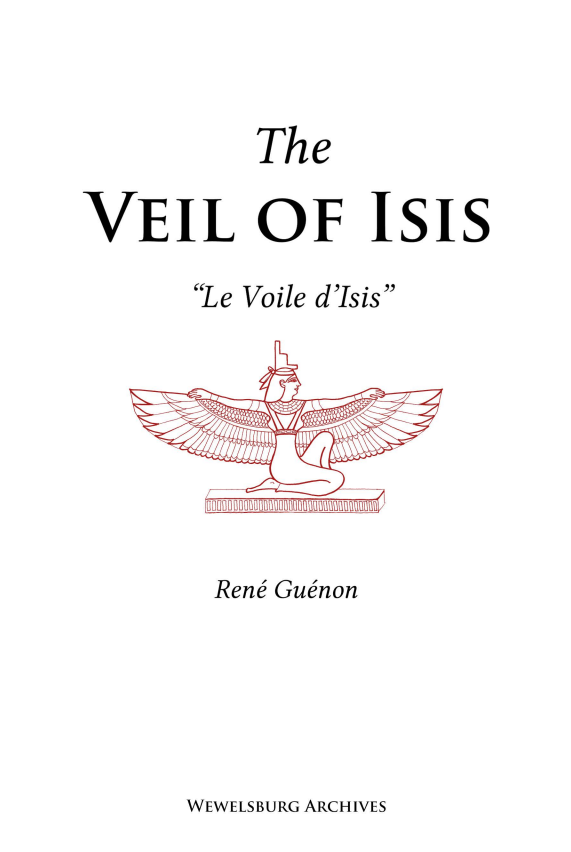 The Veil of Isis (Unknown Binding)