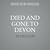Died and Gone to Devon (The Miss Dimont Mysteries)