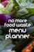 No more food waste Menu Pla...