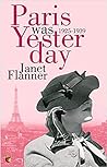 Paris Was Yesterday, 1925-1939