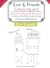 Esse & Friends Colouring and Handwriting Practice Workbook Girl Friends: Sight Words Activities Print Lettering Pen Control Skill Building for Early ... Classroom (Esse & Friends Learning Workbooks)