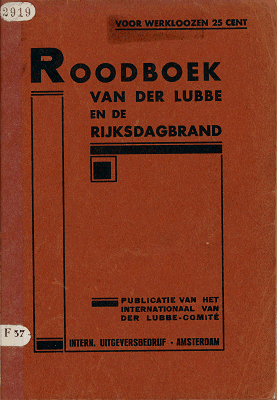 Roodboek - Van der Lubbe en de Rijksdagbrand