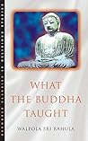 Book cover for What the Buddha Taught