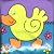 Bath Book Quacky Duck