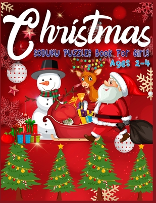 Christmas SODUKU PUZZLES Book For Kids Ages 2-4: A Brain Games For Kids | Puzzle Game For Smart Kids