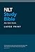 NLT Study Bible Large Print (Hardcover, Red Letter)