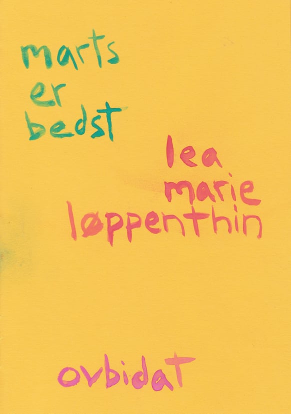 Marts er bedst (Paperback)