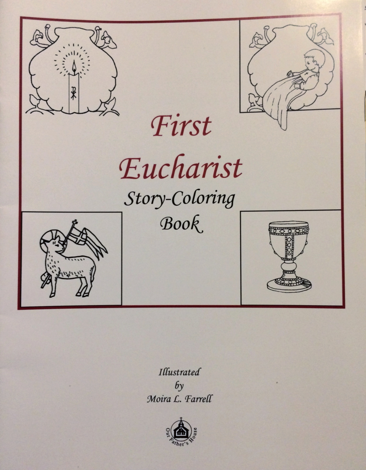 First Eucharist: Story-Coloring Book (Paperback)