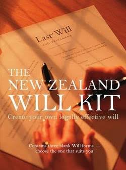 The New Zealand Will Kit:  How To Create Your Own Legally Effective Will (Paperback)