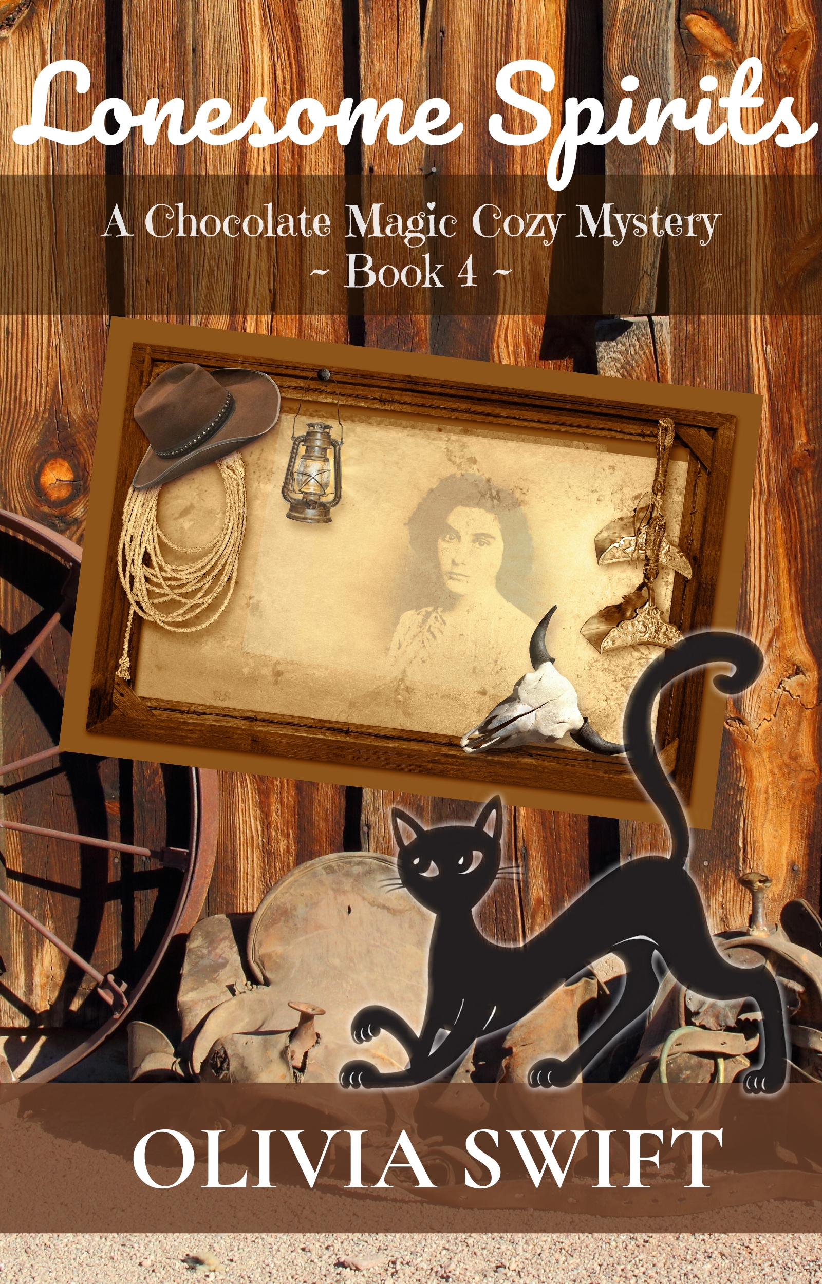 Lonesome Spirits (A Chocolate Magic Cozy Mystery #4)