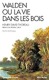 Walden ou la vie ...