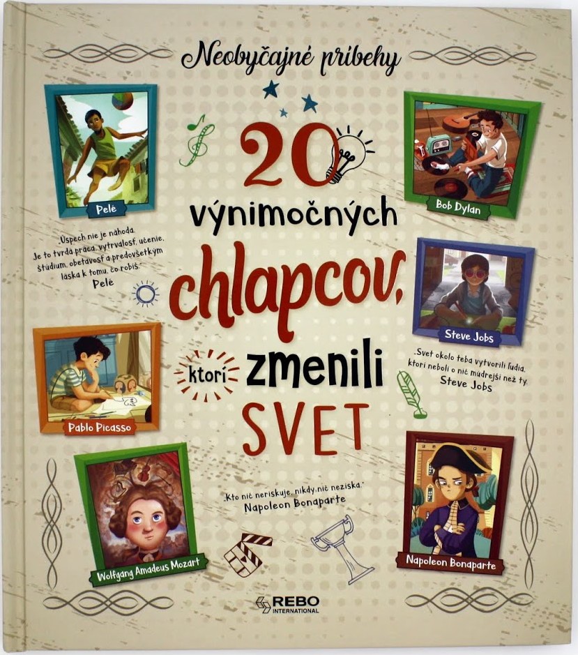 20 výnimočných chlapcov, ktorí zmenili svet