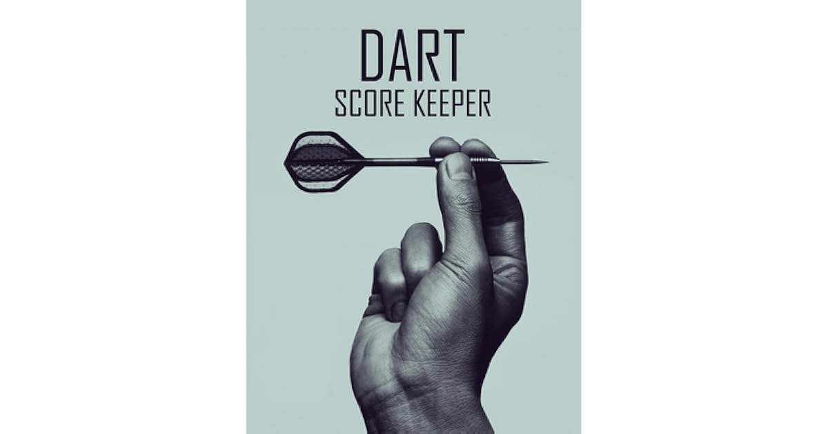 Dart Score Keeper 100 Darts Score Sheets, Darts Game, Dart Score Pad
