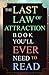 The Last Law of Attraction ...