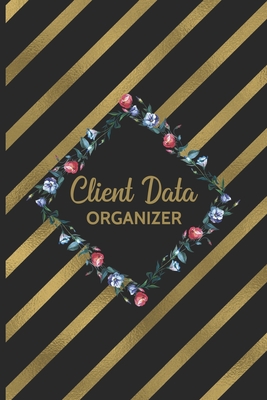 Client Data Organizer: Client Tracking Book | Client Book for hairstylist, Salon, Barber, lash, makeup artist | Hair Stylist Notebook with ... | Alphabetized Customer Service Profile log