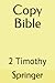 Copy Bible: 2 Timothy