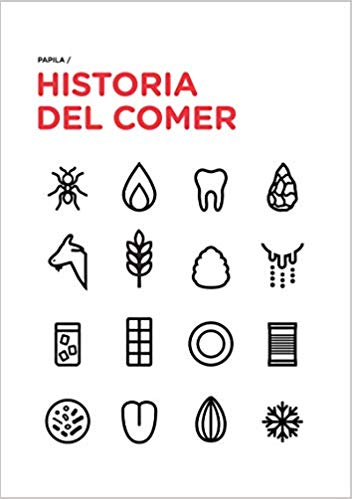 Portada de Historia del comer, de Papila