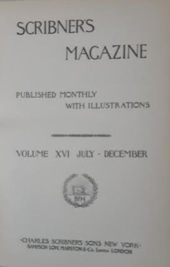 Scribner's Magazine, Volume 16 (Hardcover)