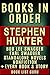 Stephen Hunter Books in Order: Bob Lee Swagger series, Earl Swagger books, Ray Cruz series, all short stories, standalone novels, and nonfiction, plus a Stephen Hunter biography.