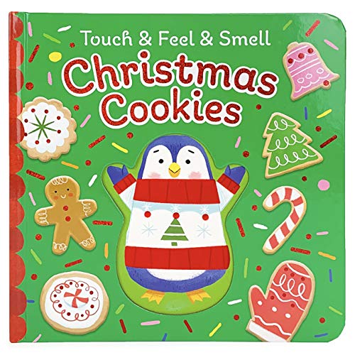 Christmas Cookies for Santa: A Touch and Feel Children's Board Book (Board Book)