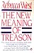 The New Meaning of Treason