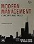 Modern Management: Concepts and Skills