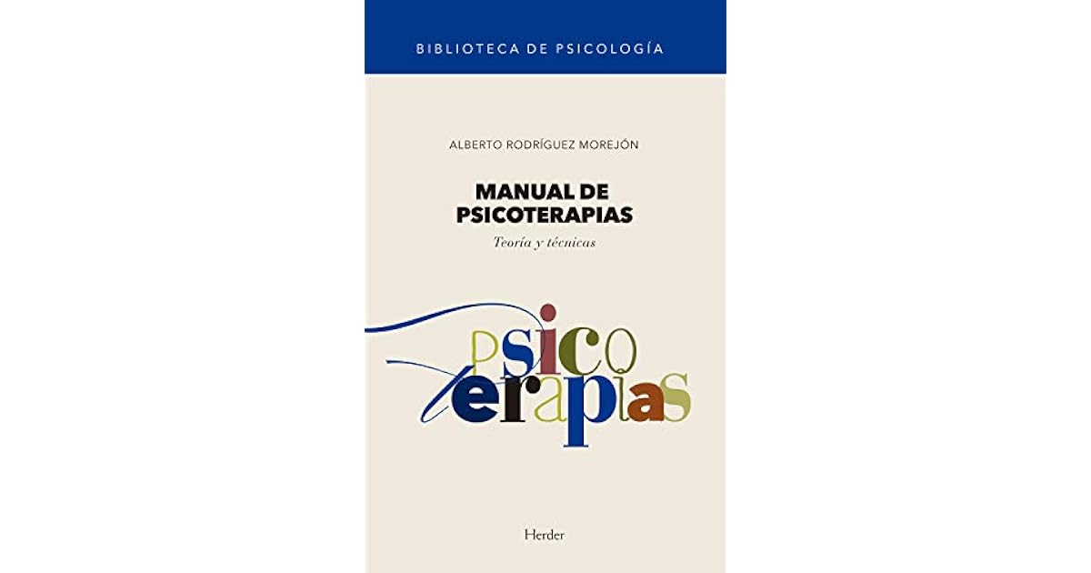 Teorias E Técnicas De Psicoterapias Pdf - BRAINCP