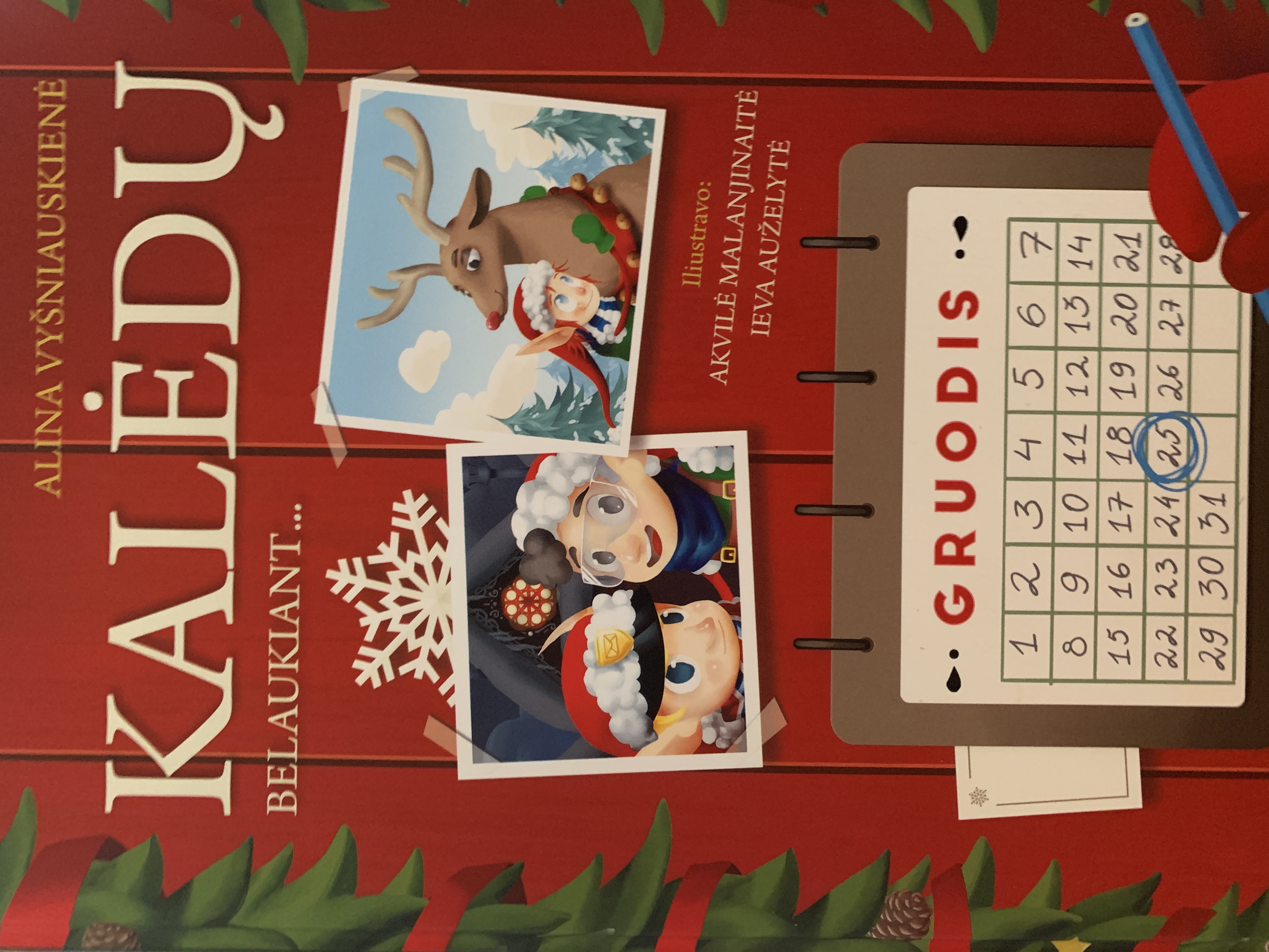 Kalėdų belaukiant (Hardcover)