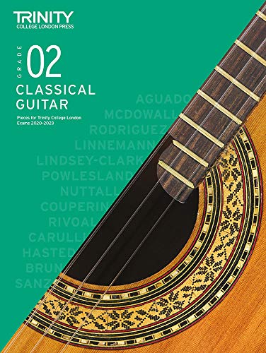 Trinity College London Classical Guitar Exam Pieces 2020-2023: Grade 2 (Sheet music)