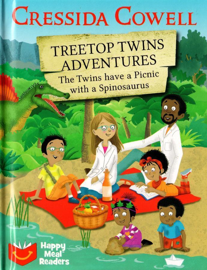 The Twins have a Picnic with a Spinosaurus (Treetop Twins Adventures, #7)