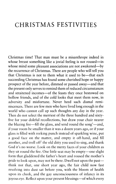 Christmas Festivities