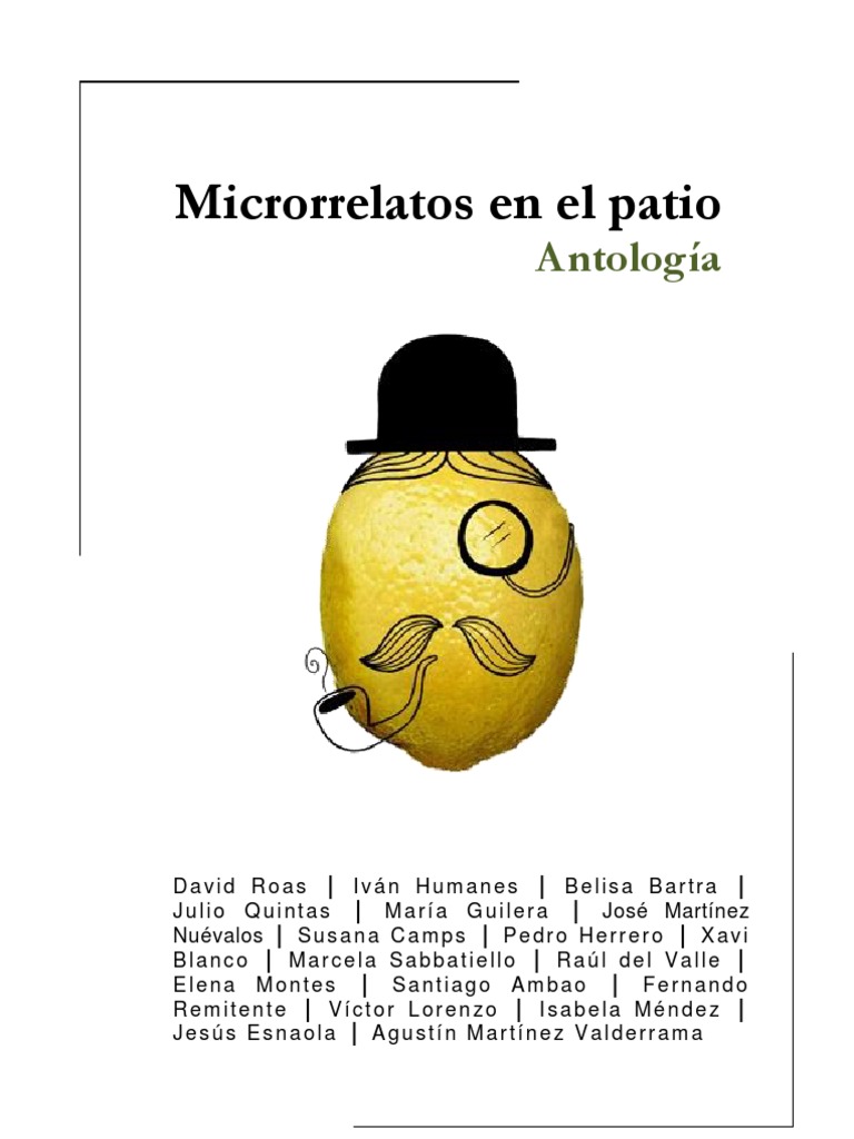 Portada de Microrrelatos en el patio, de David Roas