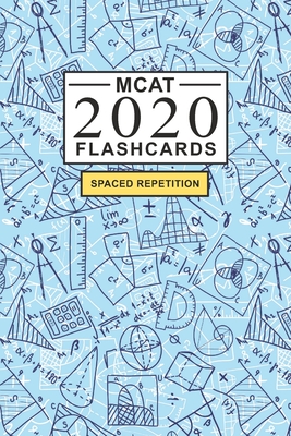 MCAT Flashcards: Create your own flash cards for MCAT prep. Includes Spaced Repetition Schedule and Lapse Tracker - Physical Science cover (200 cards)