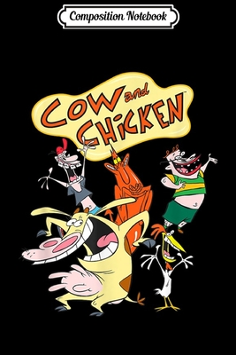 Composition Notebook Cartoon Network Cow And Chicken Character Journal Notebook Blank Lined Ruled 6x9 100 Pages By Not A Book