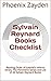 Sylvain Reynard Books Checklist by Phoenix Zayden
