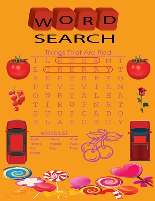 Word search: Word search by letter & color is a learning book for preschool kids age 4, 5, 6, 7, 8. A brain bending puzzle for kids to keep their brain sharp & young.