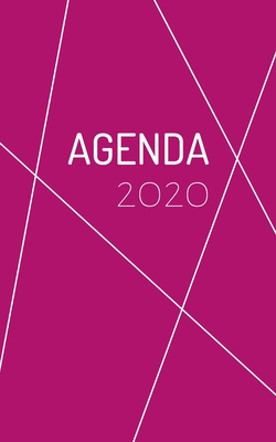 Agenda 2020: Agenda rose petit format de poche de janvier à décembre 2020, semainier 7 jours par double page, aperçu hebdomadaire et calendrier 2020, en français (French Edition)