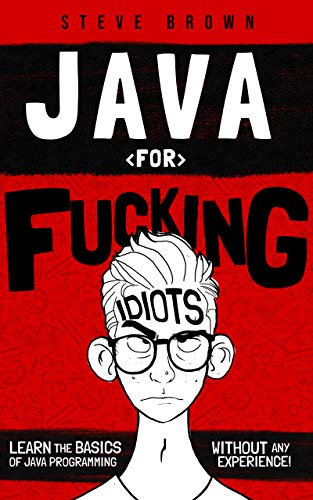 Java for Fucking Idiots: Learn the Basics of Java Programming Without ANY Experience! (Kindle Edition)