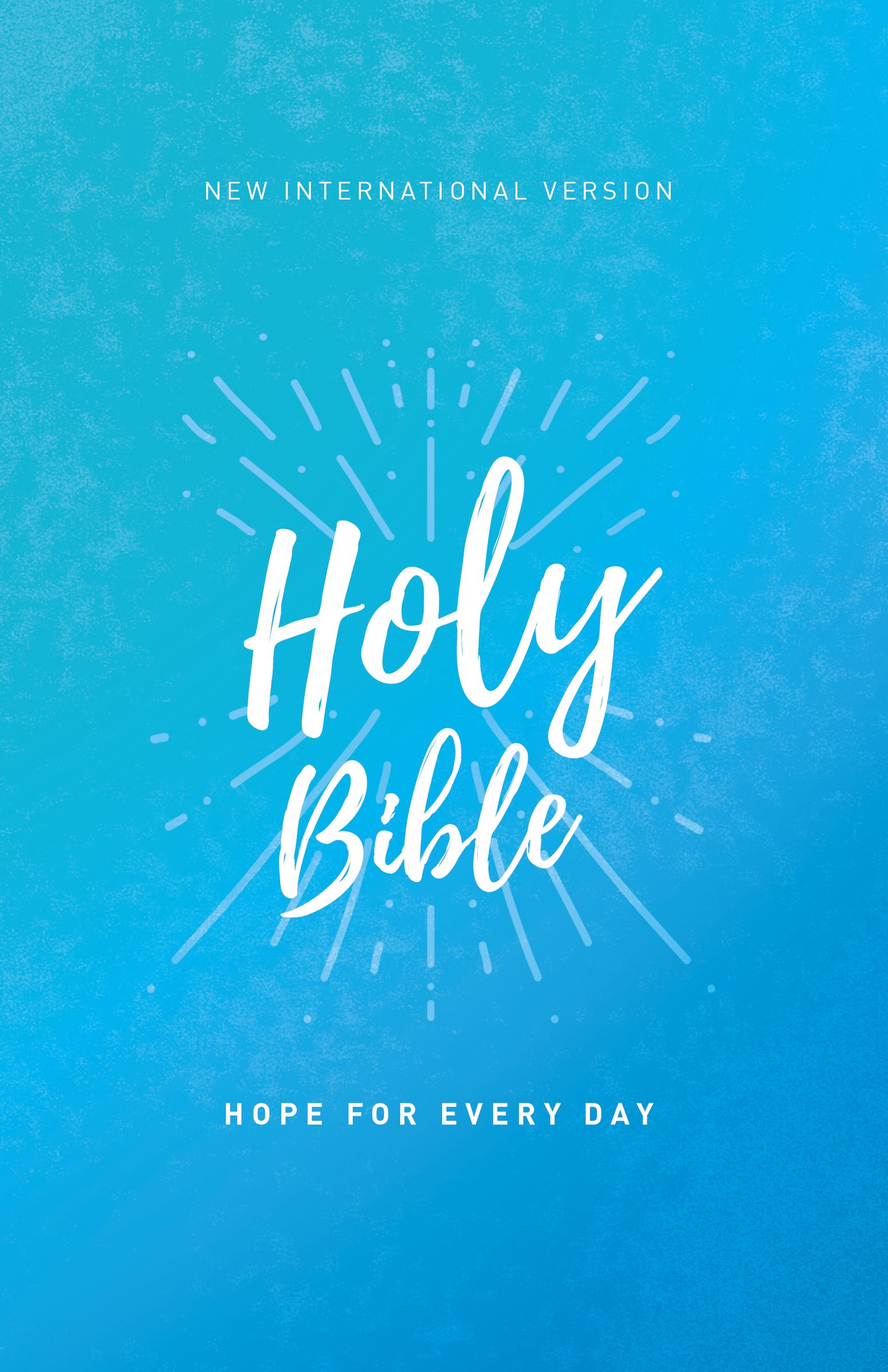 NIV, Holy Bible, Economy Edition, Paperback, Comfort Print: Hope for Every Day