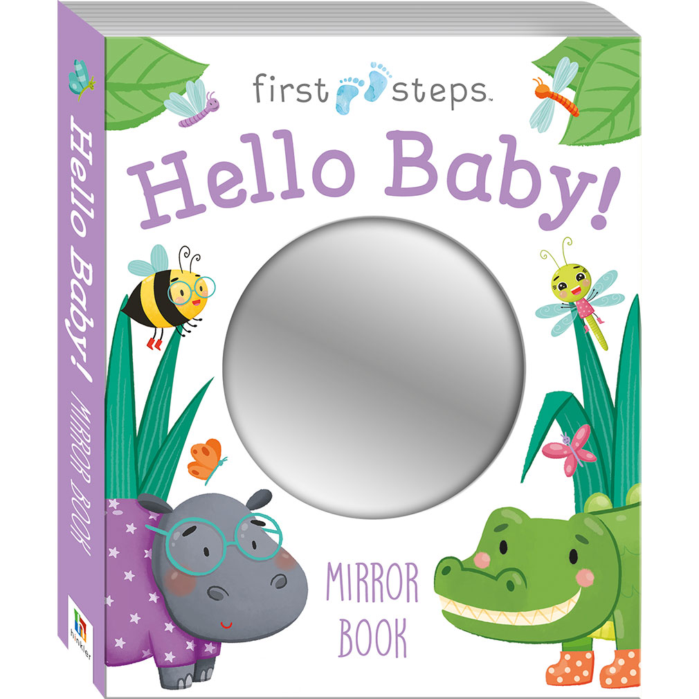 First Steps Hello Baby! Mirror Book