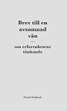 Brev till en avsomnad vän