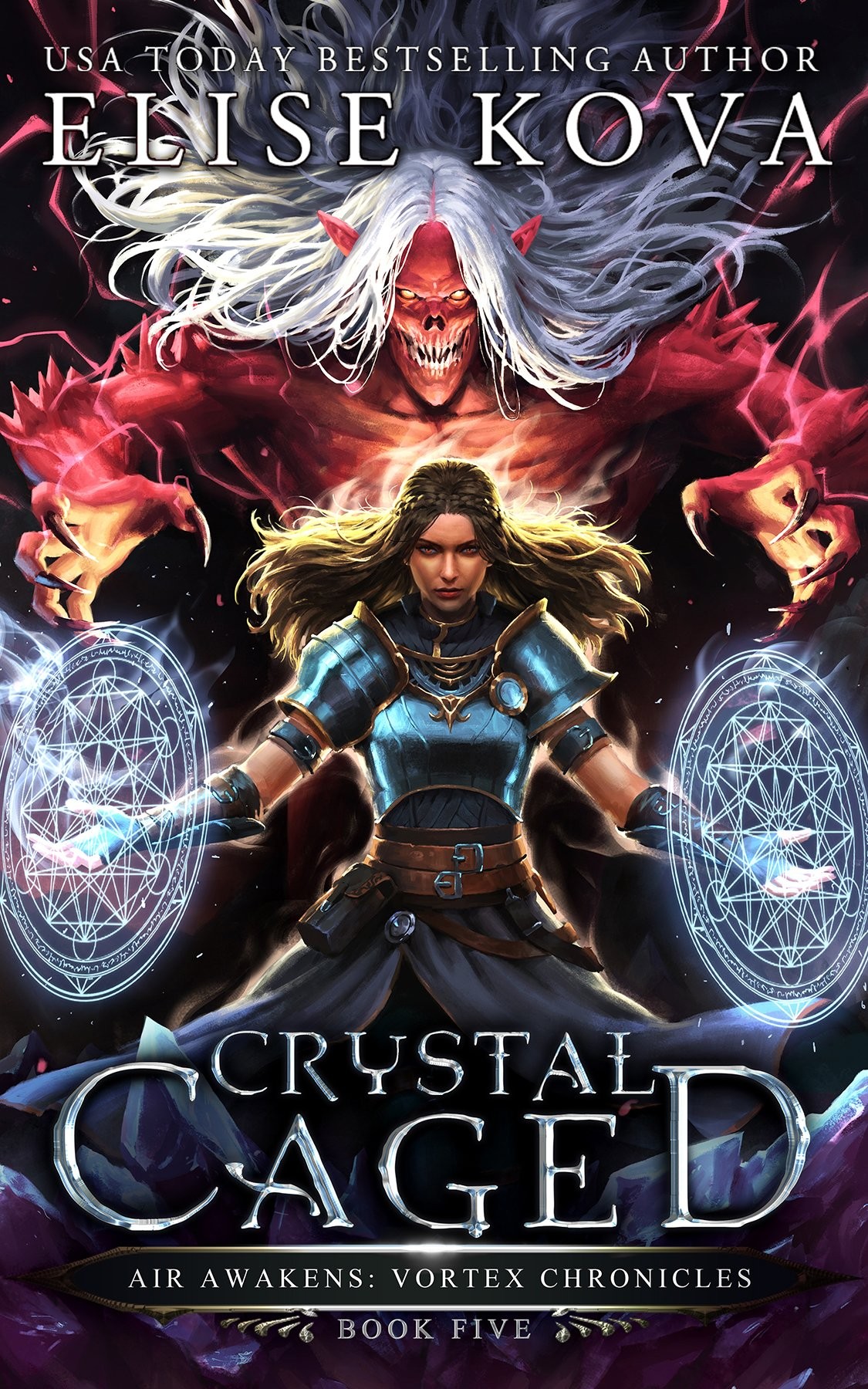 Crystal Caged (Air Awakens: Vortex Chronicles, #5)