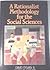 A Rationalist Methodology for the Social Sciences