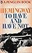 To Have and Have Not