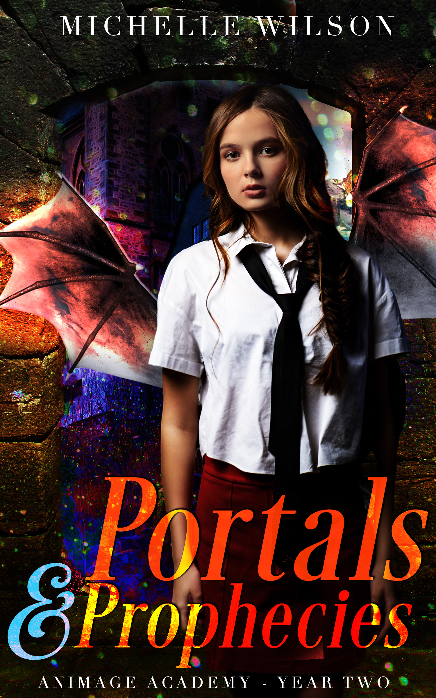 Portal and Prophecies (Animage Academy, #2)