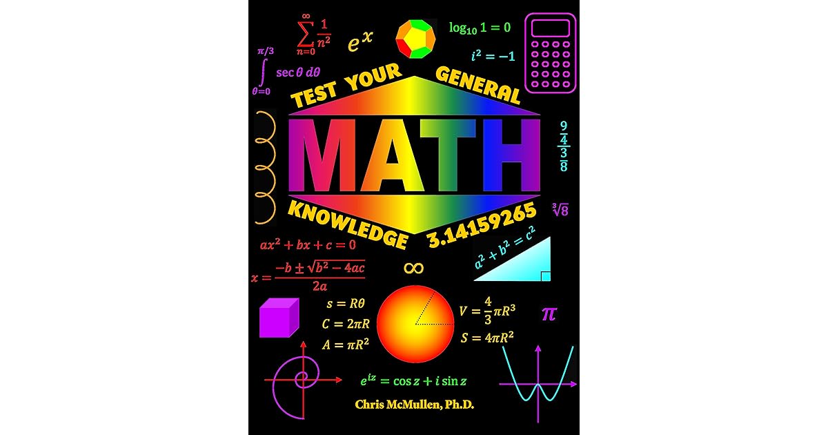 Book giveaway for Test Your General Math Knowledge by Chris McMullen Dec 12Jan 09, 2020